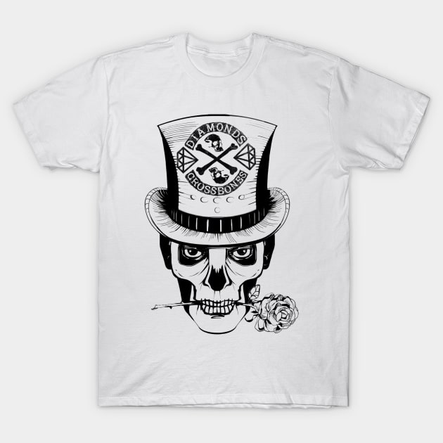 Voodoo Logo T-Shirt by DIAMONDSANDCROSSBONES